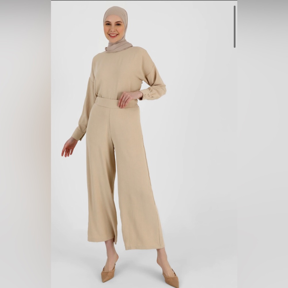 Beige - Unlined - Suit